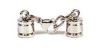Glu-N-Go End Caps, 4.4mm, Stainless Steel